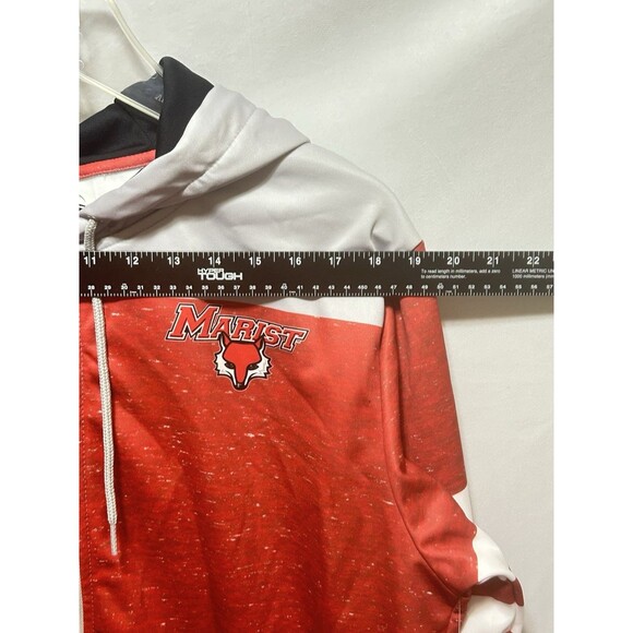Prosphere Marist Unisex Large Red Full Zip Hooded Jacket NWT - Picture 2 of 10